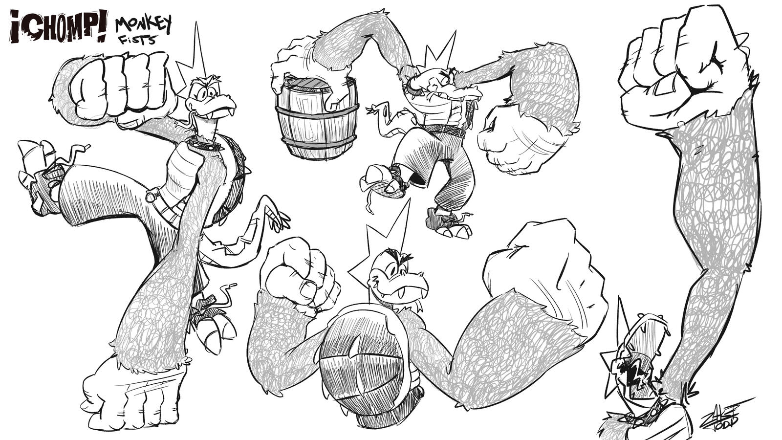 Chomp- Monkey Fists