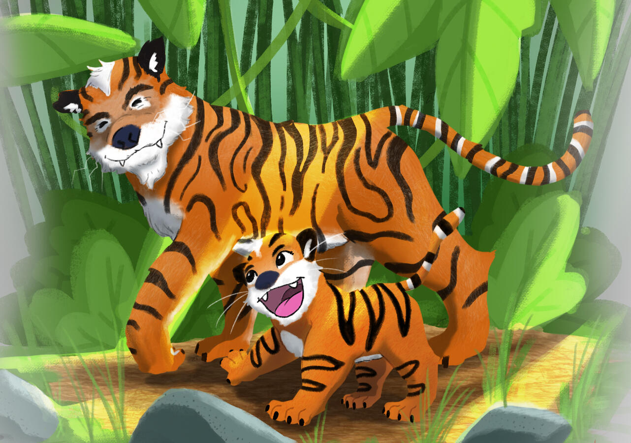 A Tiger&#39;s Day Off