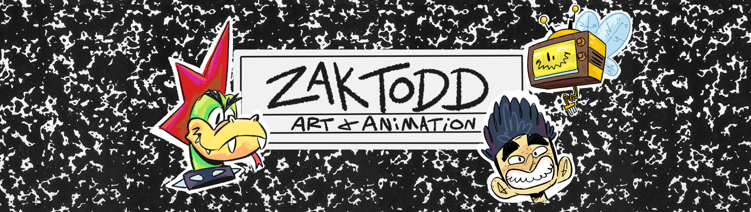 Header Zak Todd Art & Animation